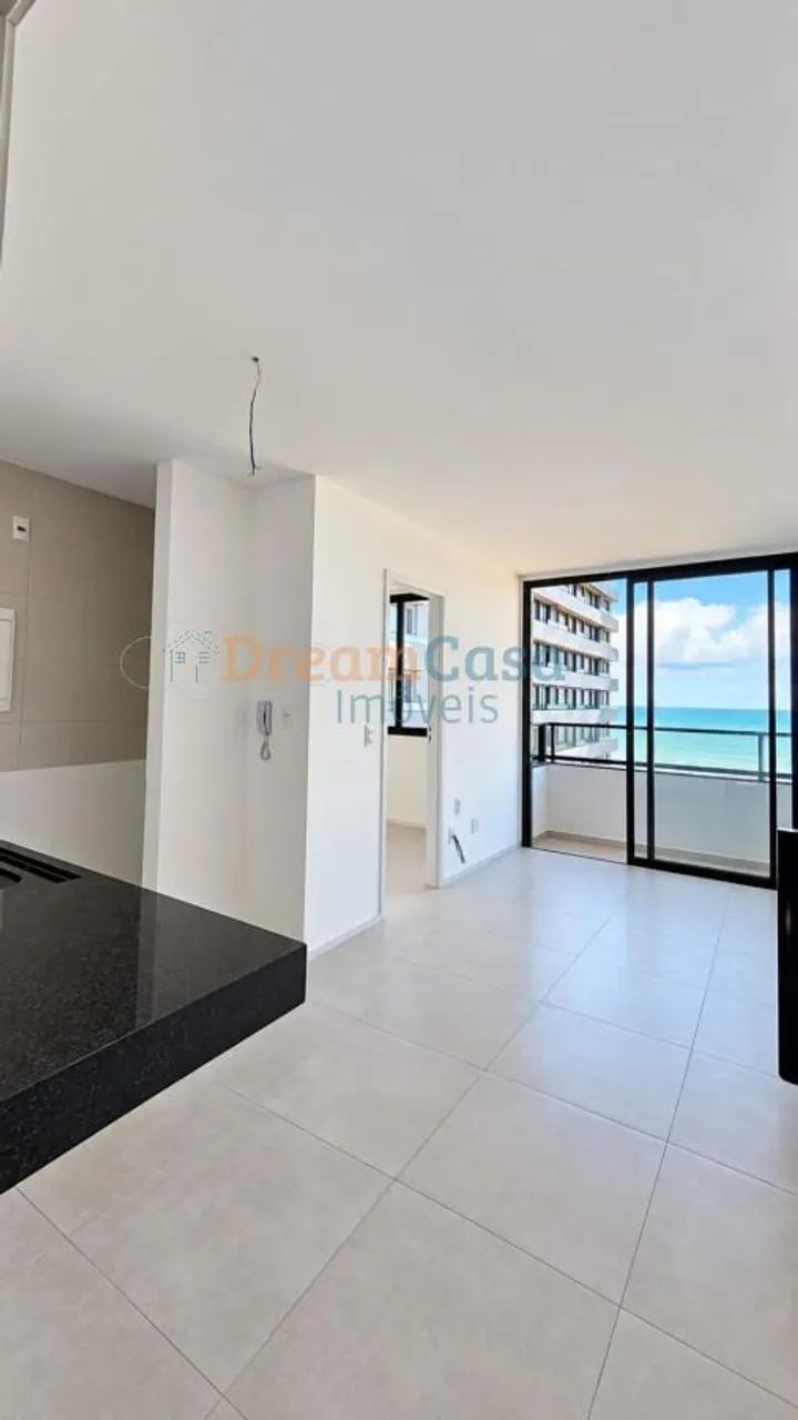 Apartamento Quarto e Sala Frente Mar no Tons de Brisa - Foto 4
