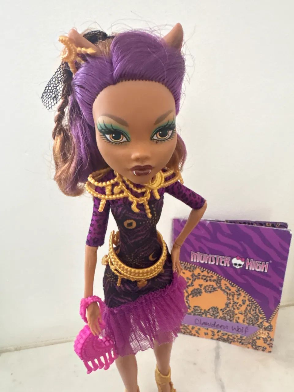 Boneca Monster High Clawdeen Wolf - Frights, Camera, Action! - Foto 5