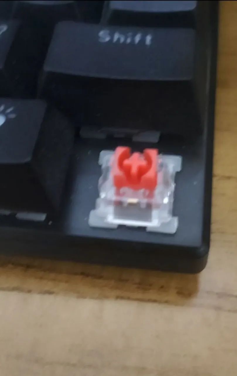 Teclado mecânico 60% Switch Red - Foto 2