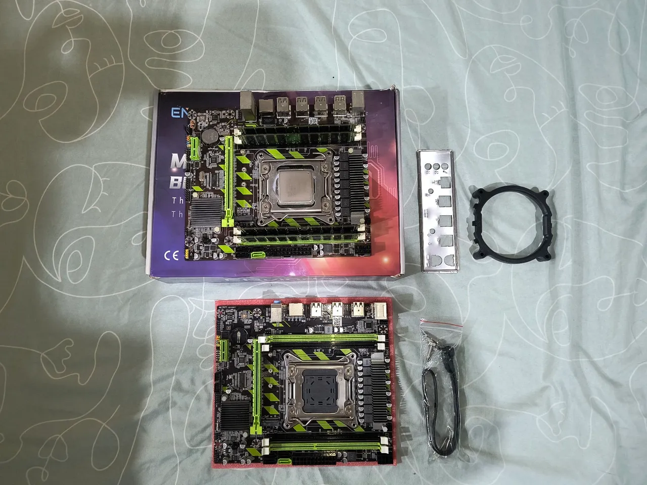 Placa mãe x79 - Computadores e Desktops - Samambaia Norte