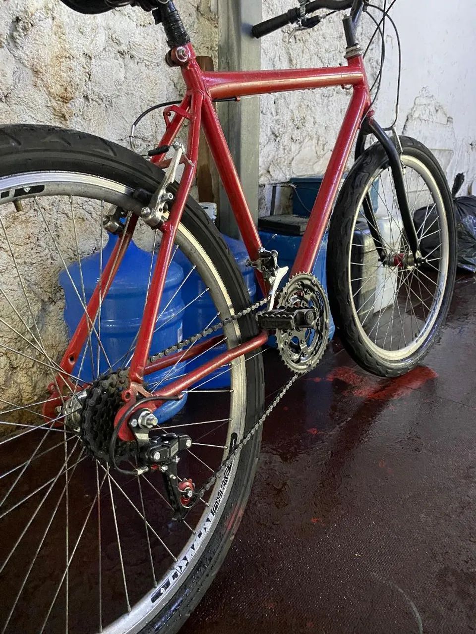 Bike Vermelha Aro 26 - Foto 2