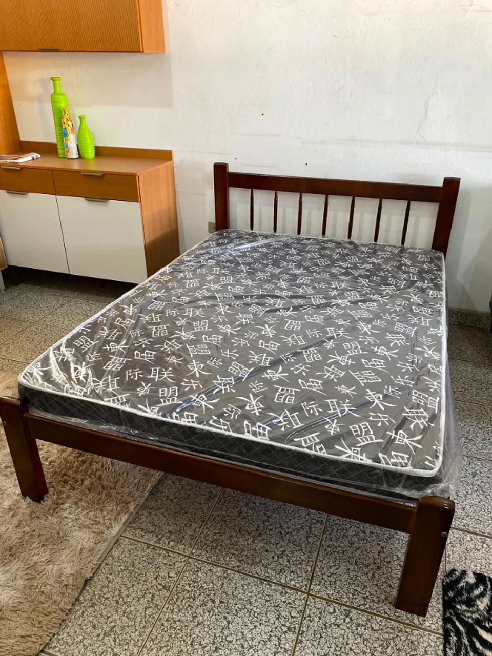 Cama de Casal de Madeira Rubin Nova, Entrego  - Foto 4