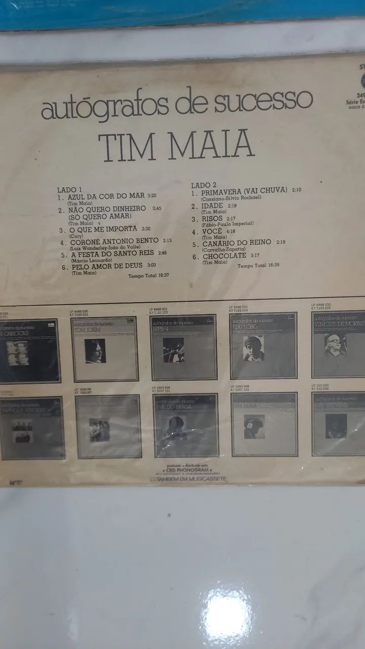 Discos do Tim Maia  - Foto 5