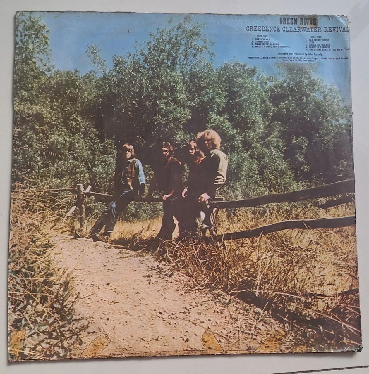 LP, CREDENCE CLEARWATER REVIVAL ( GREEN RIVER ) - CDs, DVDs etc