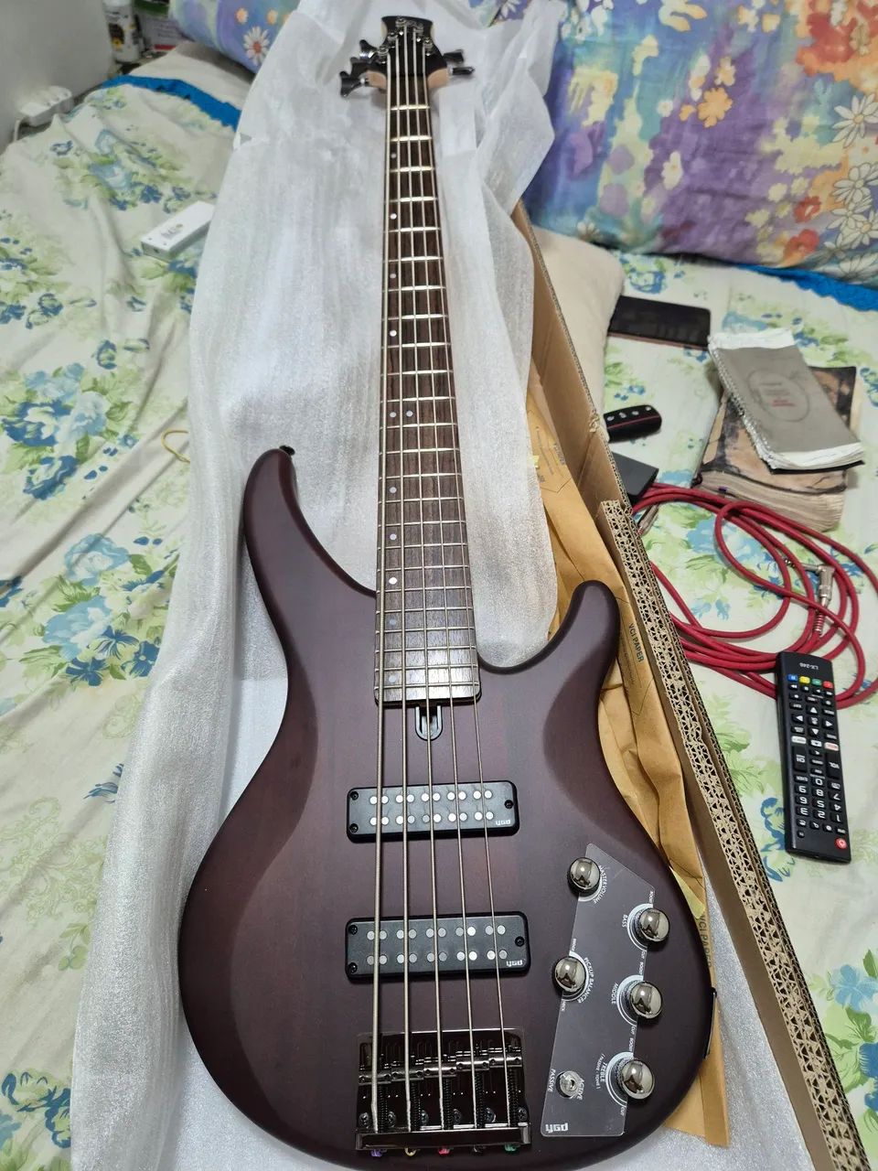 Contrabaixo Yamaha TRBX 505 novo - Foto 2