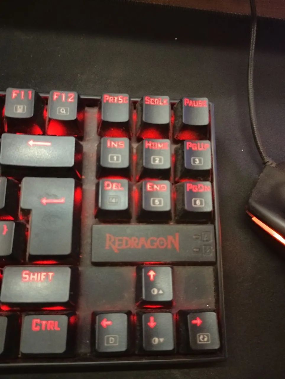 Teclado Mecânico Redragon Kumara - FUNCIONANDO PERFEITAMENTE  - Foto 2