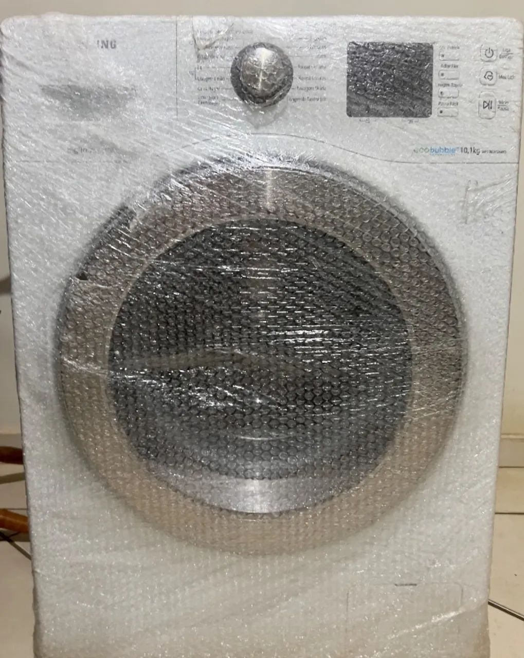 Lavadora SAMSUNG EcoBubble 10,1 kg - Modelo WF106U4SAWQ - USADA APENAS 4 VEZES Estado NOVA - Foto 2