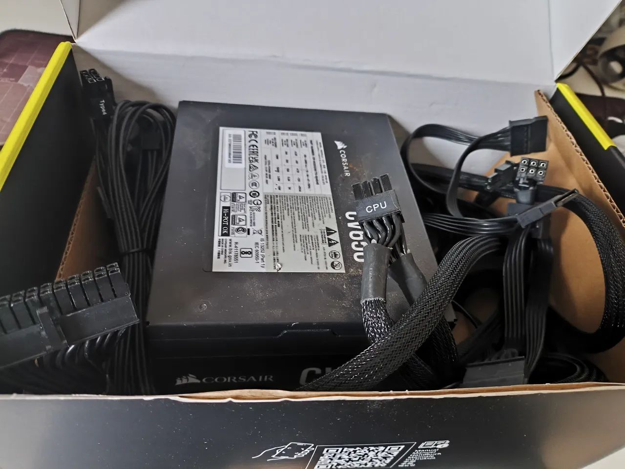 Fonte Bivolt Corsair CV650  - Foto 2