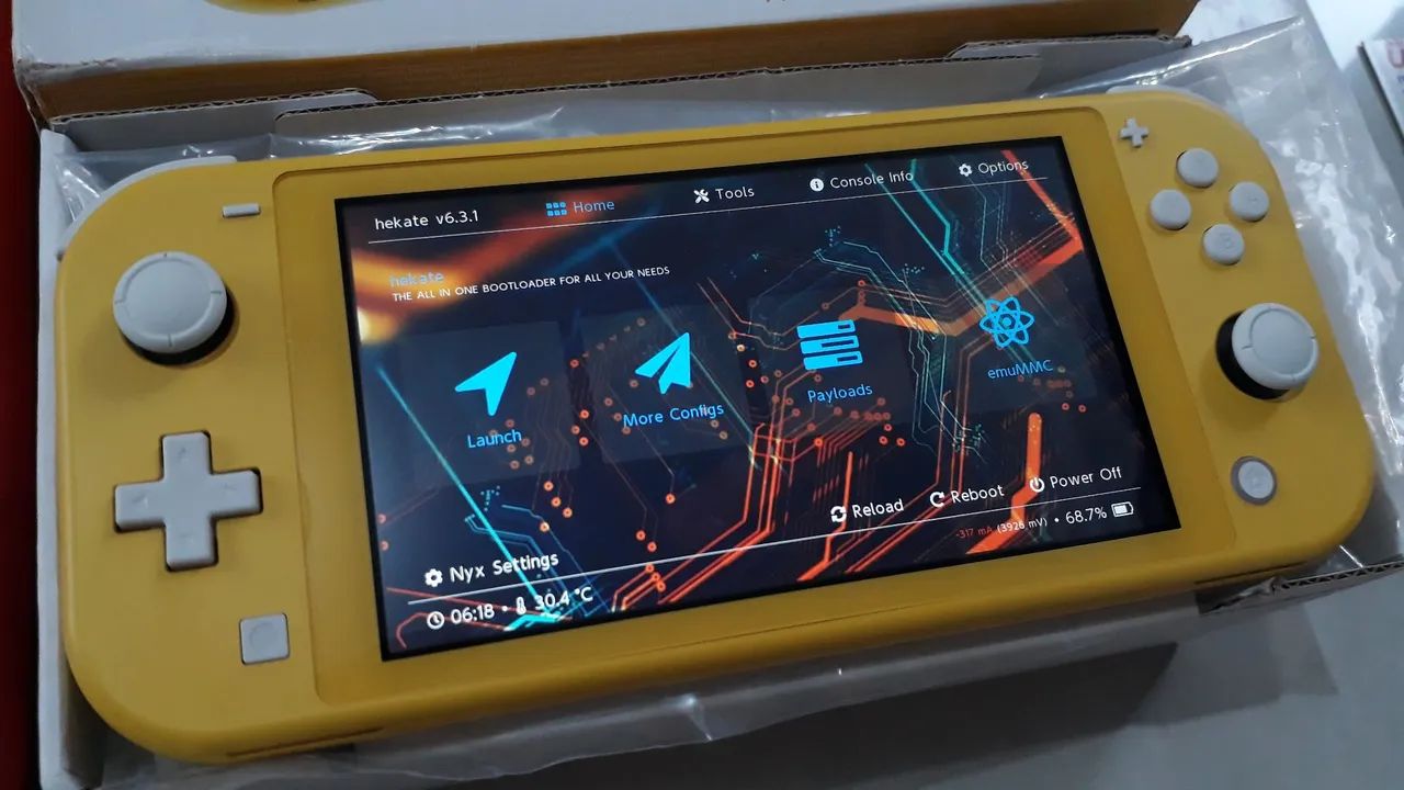 Nintendo Switch Lite Desbloqueado 128gb - Consoles de Vídeo Game