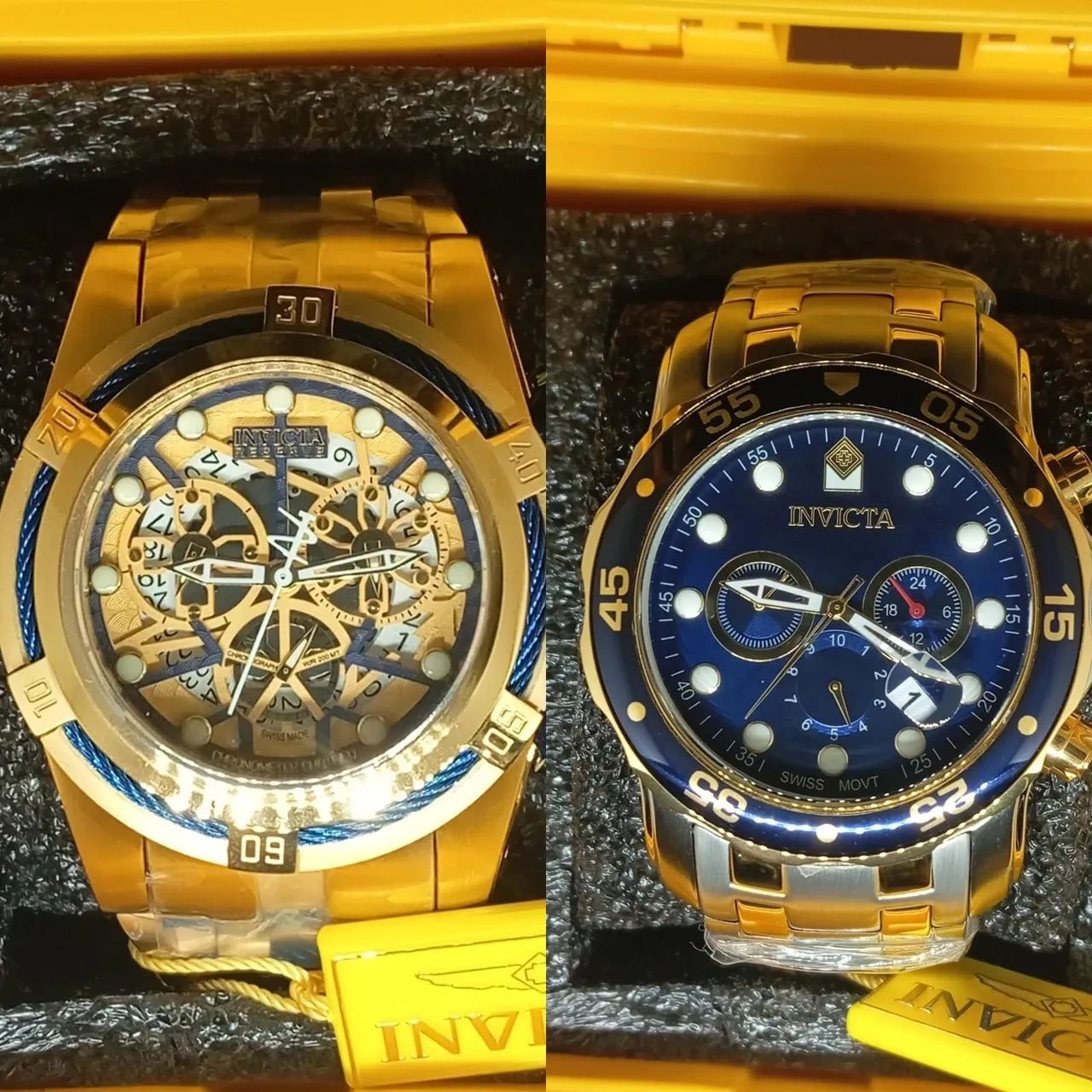 Relógio invicta, linha Premium AAA 100% funcional 