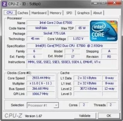 Processador Core 2 Duo E7500 - Foto 2