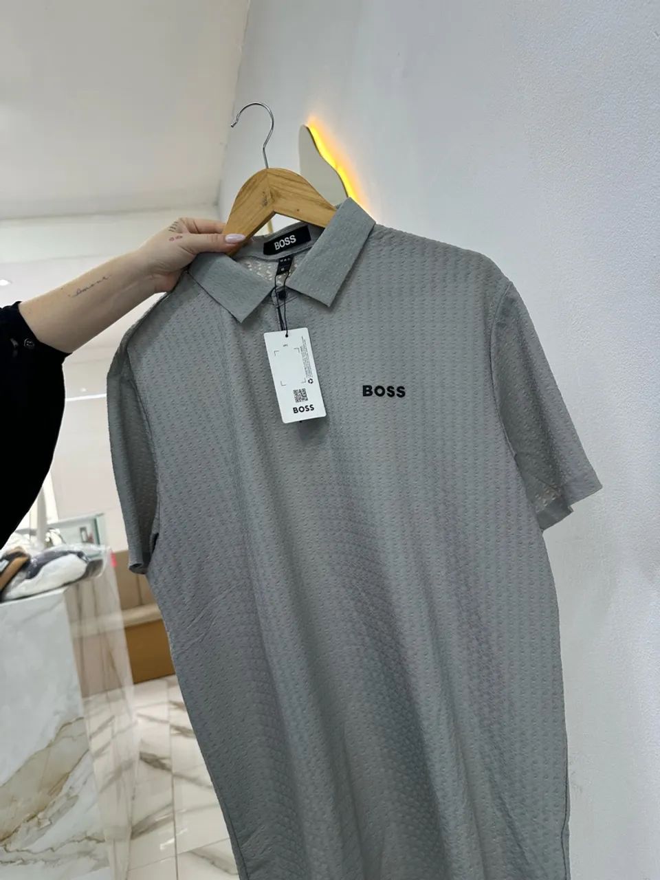 Camisa de grife masculina - Foto 5