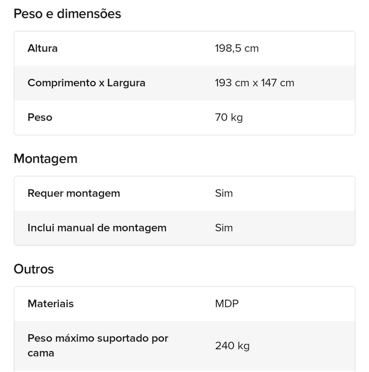 Cama Articulável Casal (Sem colchão) - Foto 5
