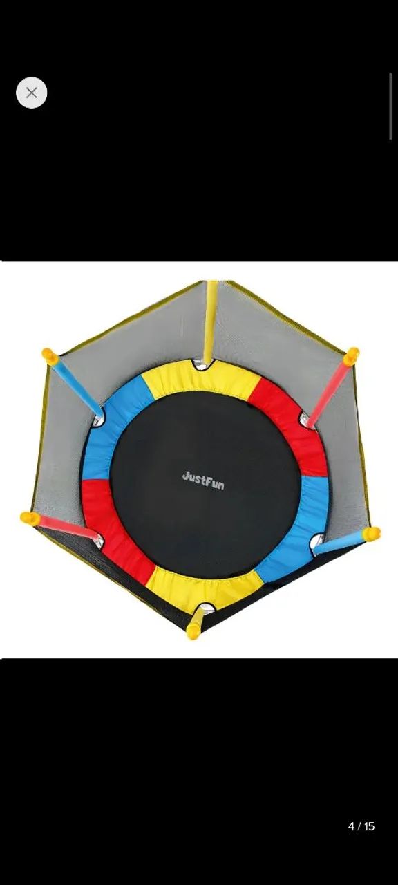 Cama elástica infantil justfun  - Foto 2
