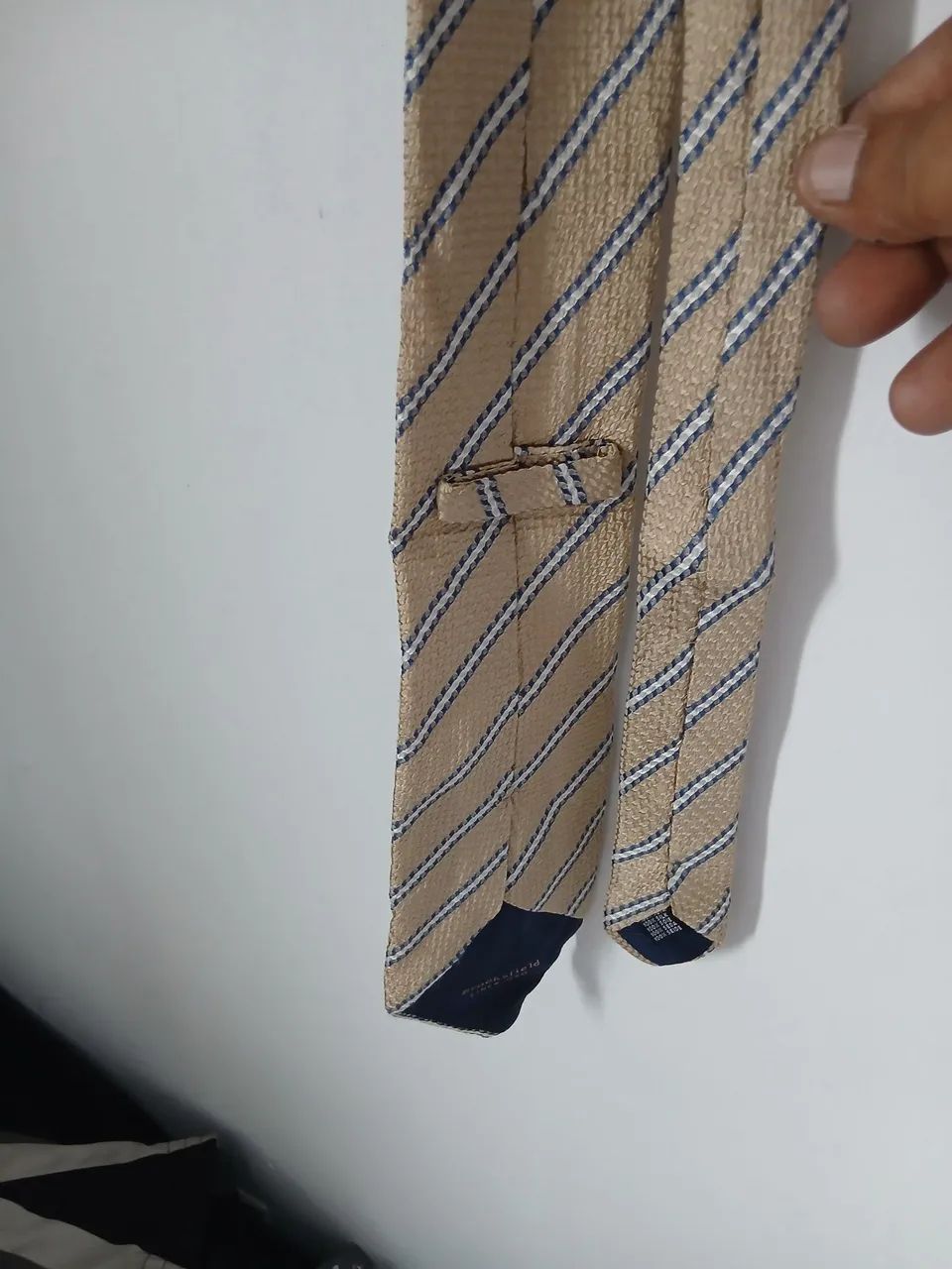 GRAVATA BROOKSFIELD LINEA ORO MADE IN ITALY 100% SEDA  - Foto 2