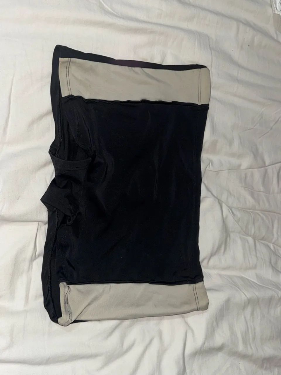 Sunga preta/branca - Foto 2