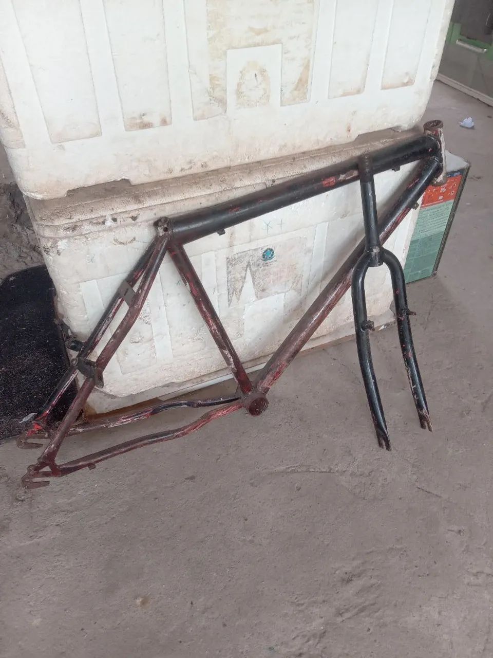 Quadro de bike aro 26 (com garfo).
