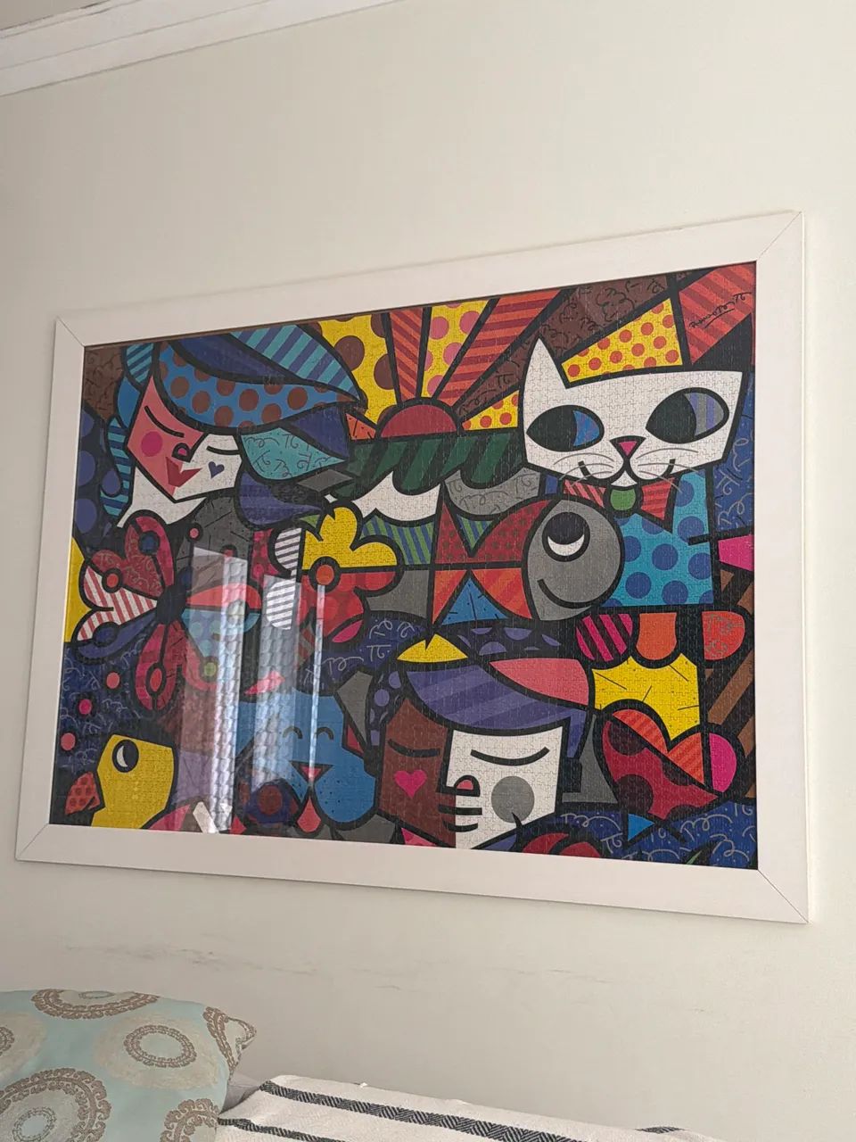 Quadro Romero Brito Quebra Cabeça