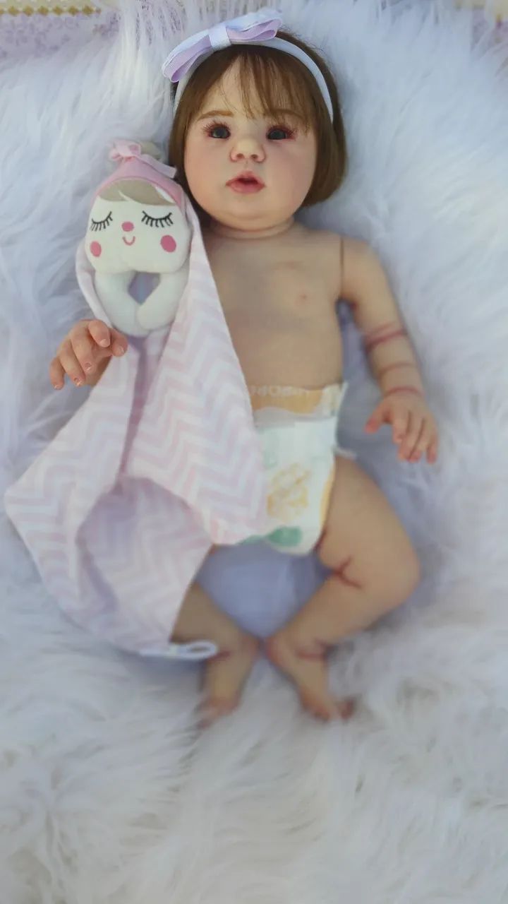 Bebê reborn linda e realista  - Foto 5
