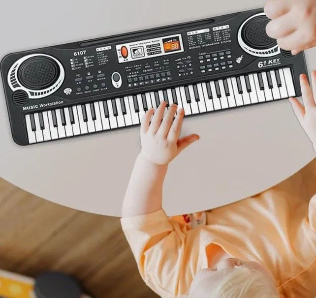 Teclado musical infantil com microfone  - Foto 2