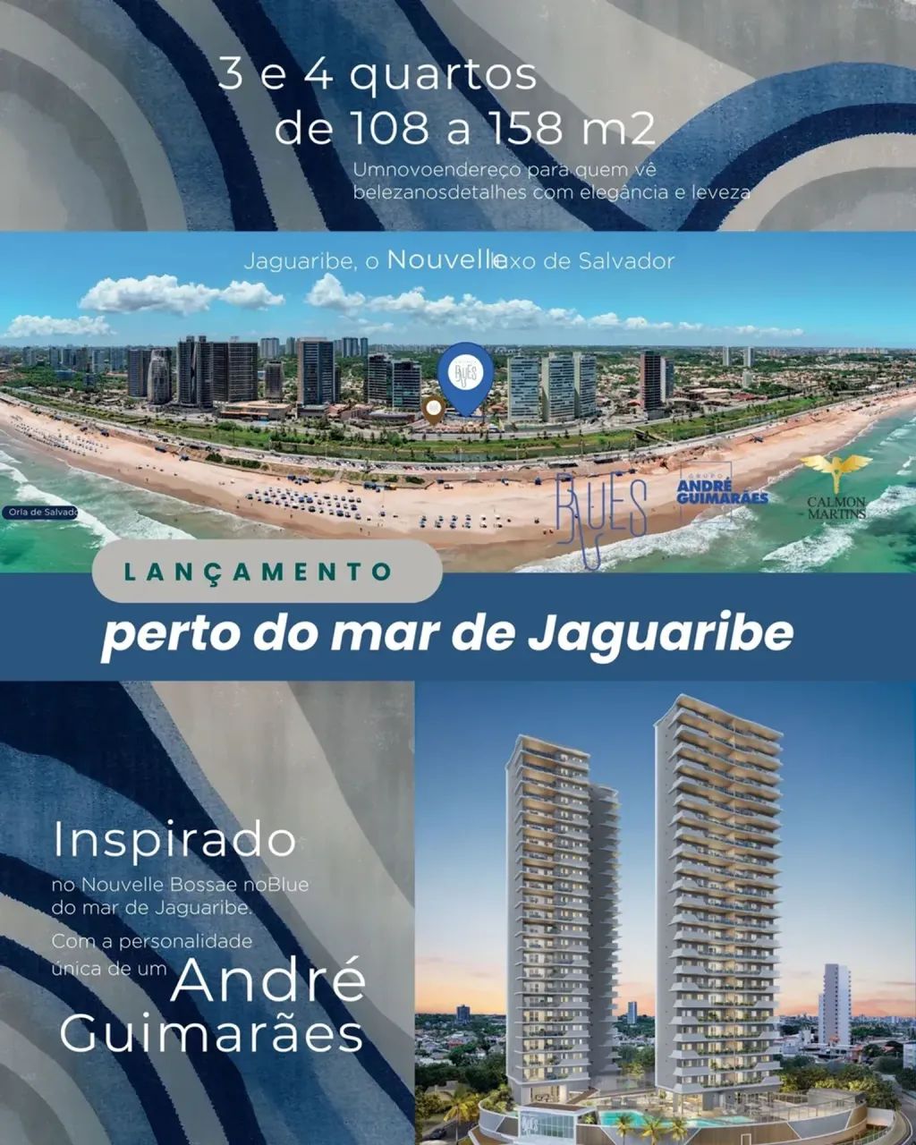 ÓTIMO APARTAMENTO 3 e 4 quartos COM 108 a 158 m² - Foto 2