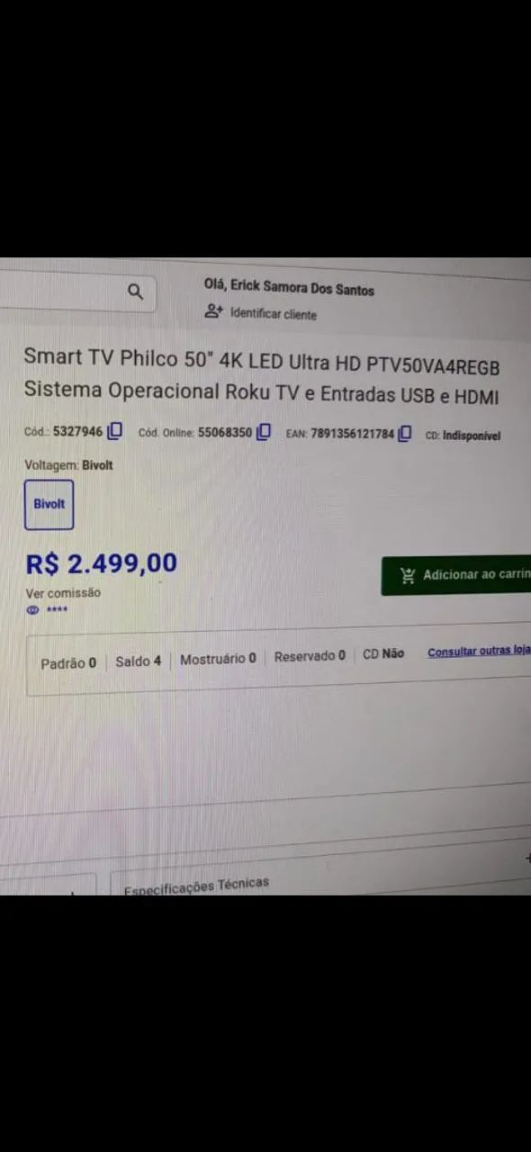 Tv Smart 50 polegadas nova - Foto 2