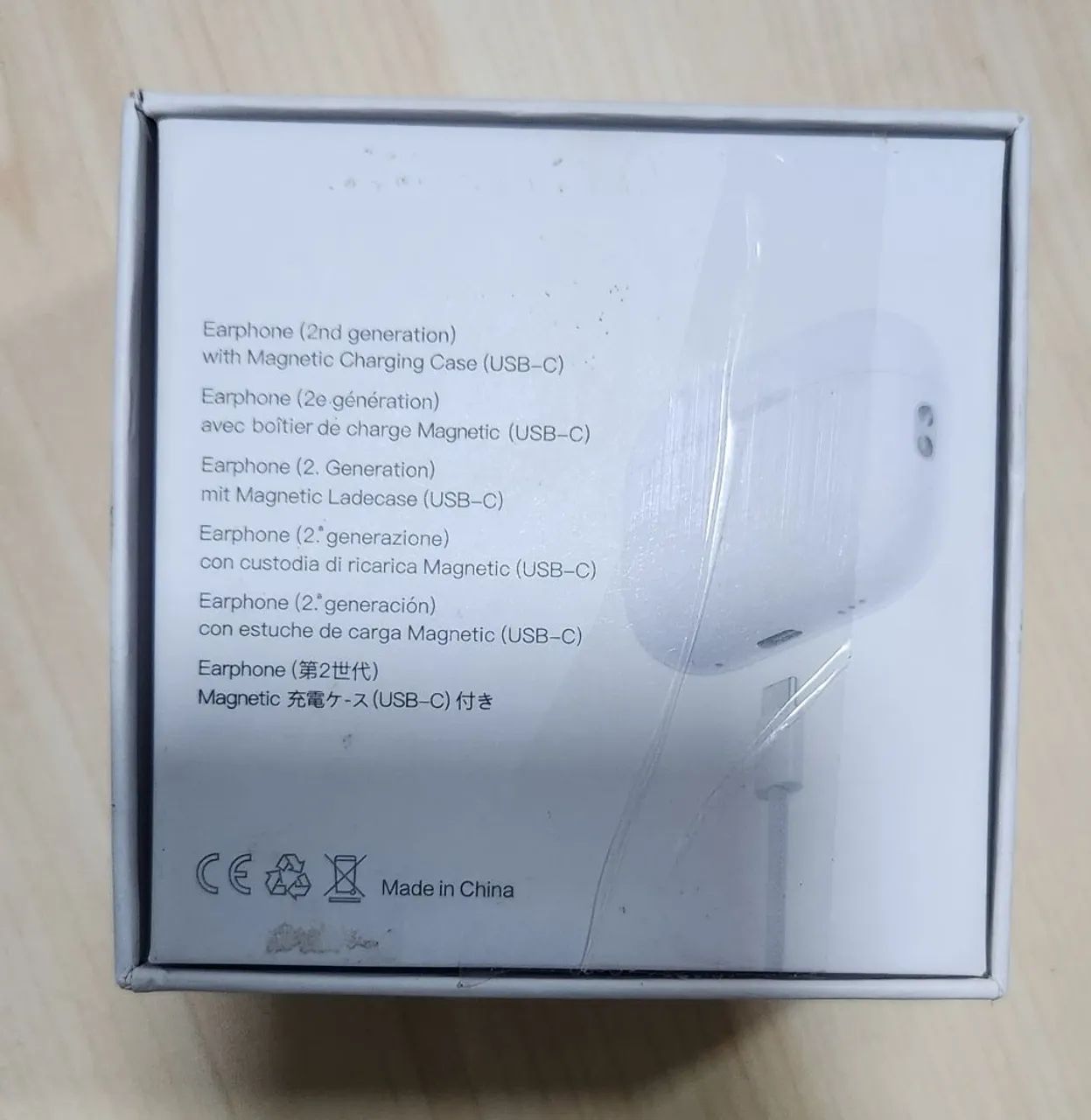 Caixa AirPods Pro Original Apple - Perfeita p/ Reposição - Fones