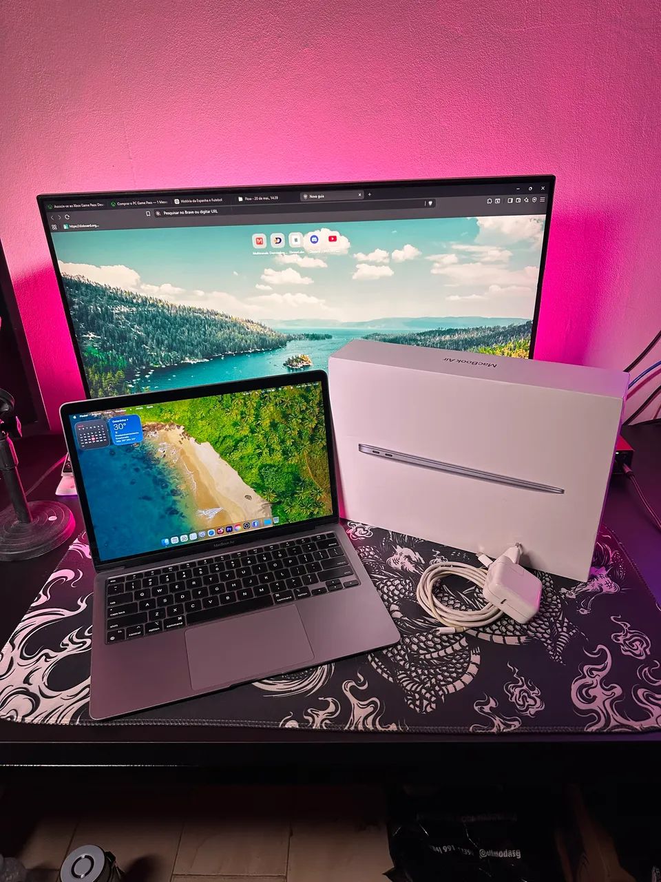 MacBook Air 13 - 8GB RAM / 256GB SSD - Notebooks - Goianinha