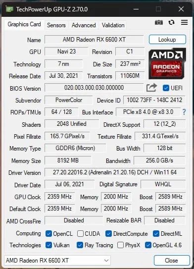 RX 6600 XT - Foto 3