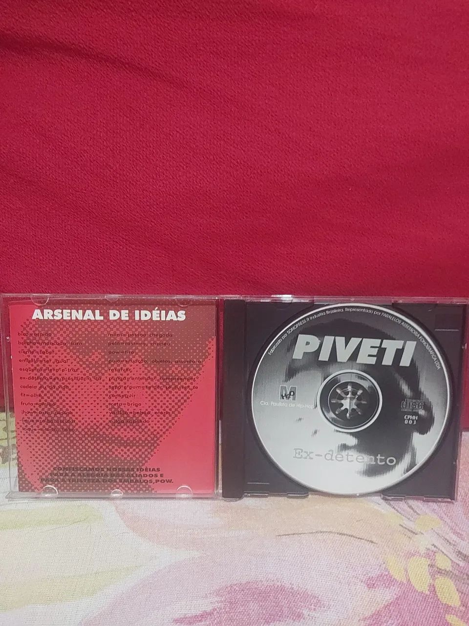 Piveti Ex-detento - CD Arsenal Confiscado - (Usado) - Foto 2