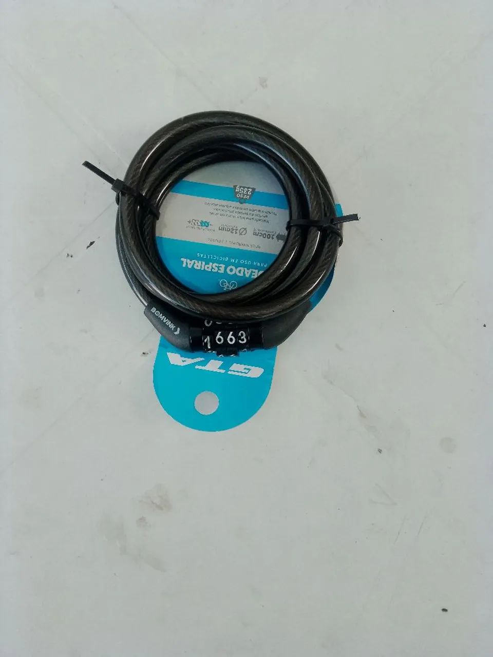 Cadeado para bicicleta. - Foto 2