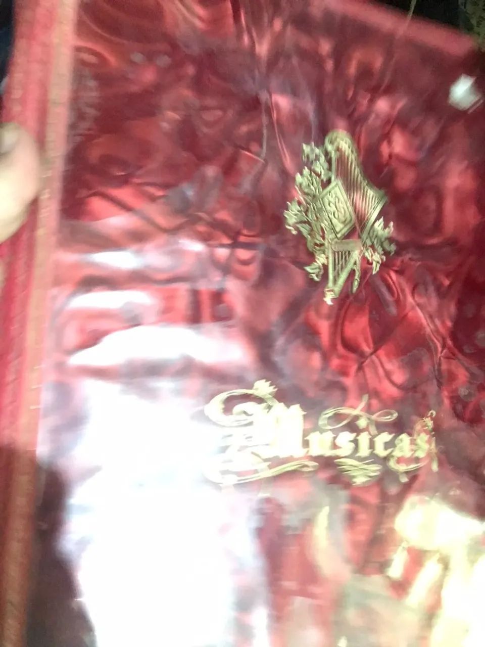 pasta para partituras antiguidade