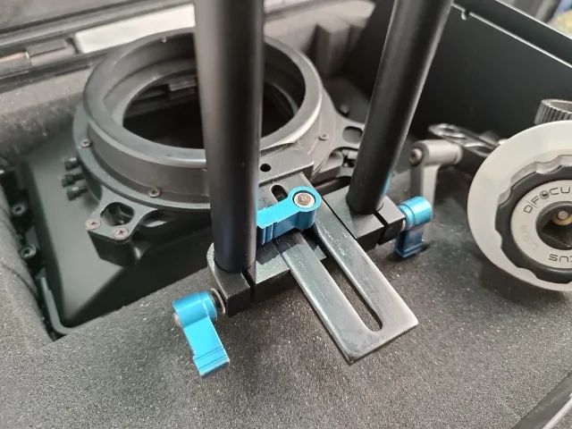 Matte box Universal com maleta e follow focus - Foto 2