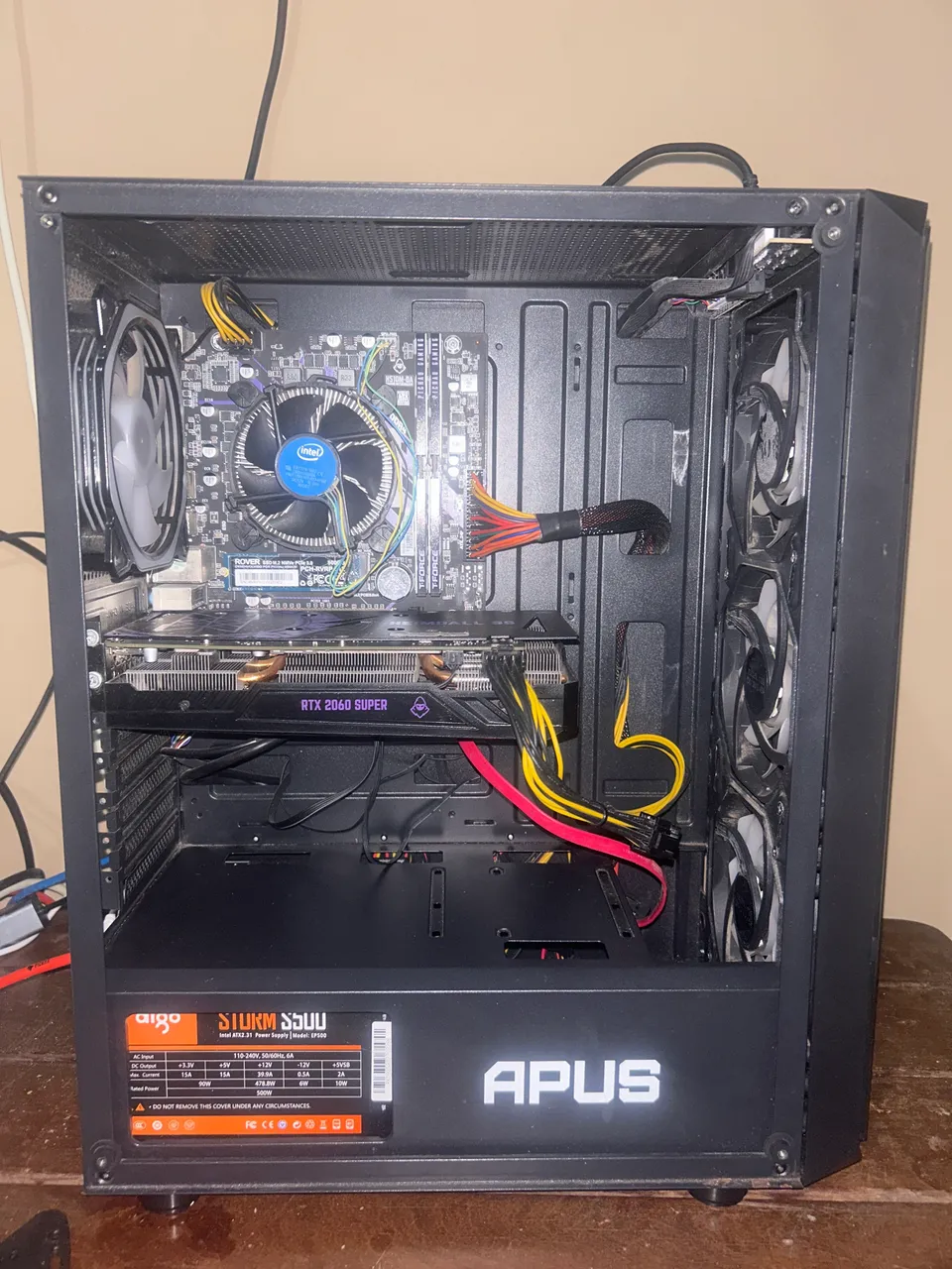 中古 自作PC 5800x 3080ti Desktop Gamer Ryzen 7 5800X, RTX 3080 Ti 12GB, 32GB RAM, NVMe