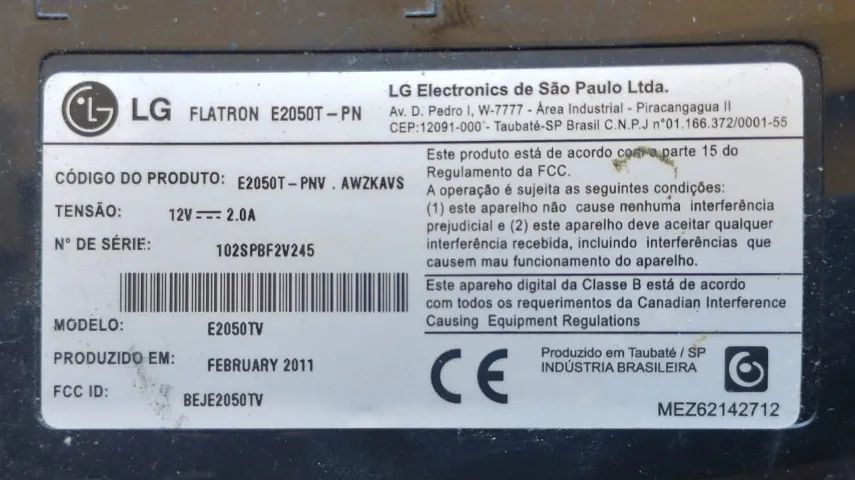  Base/Pé/Pedestal Monitor LG Flatron 20 polegadas - USADA - Ver Descrição Completa  - Foto 5