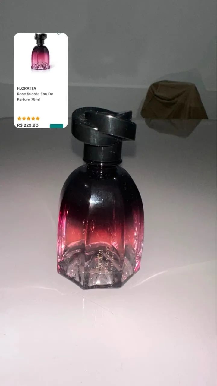 Perfume Floratta rose sucre 75 ml novo