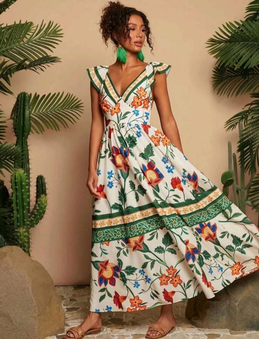 Vestido estampado