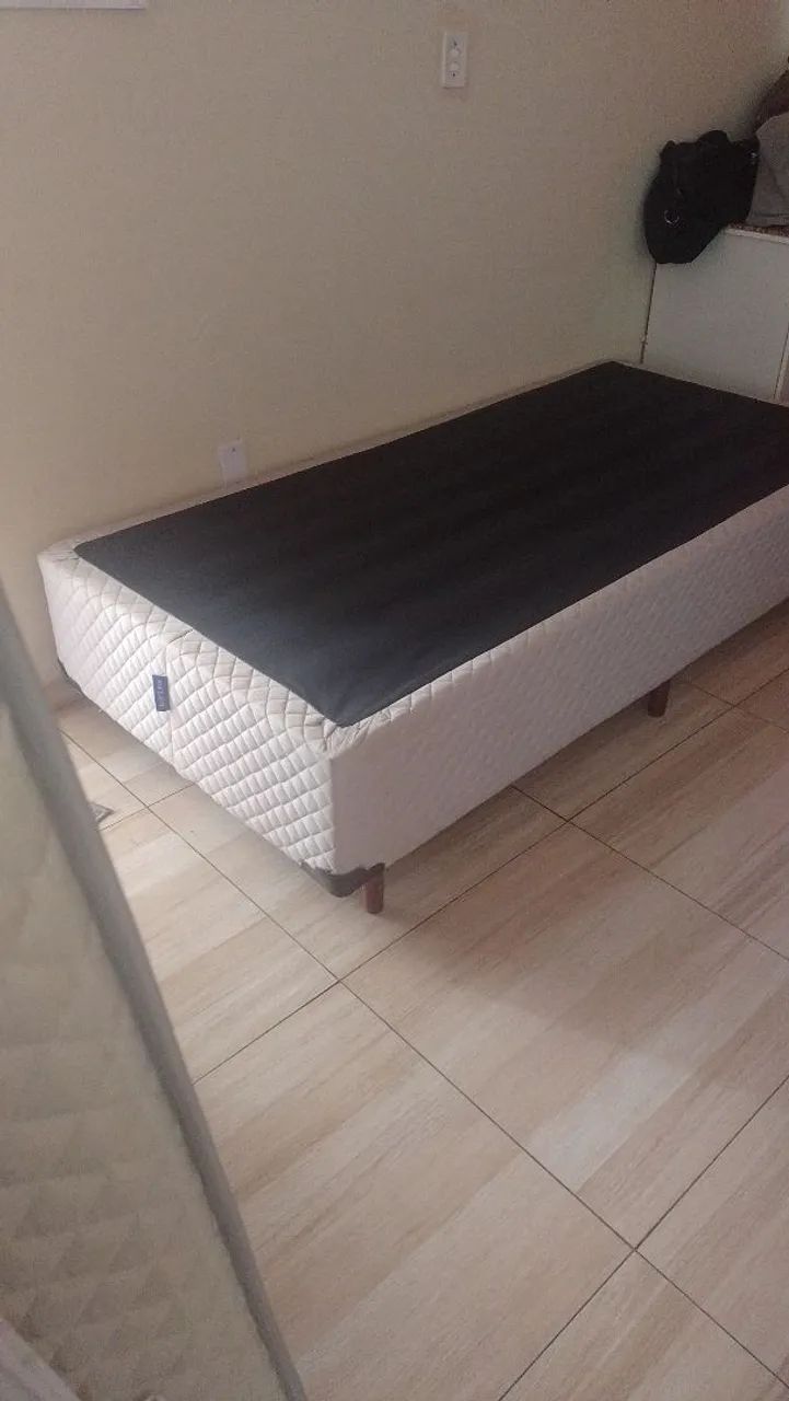 Cama de solteiro com colchão box - Foto 5