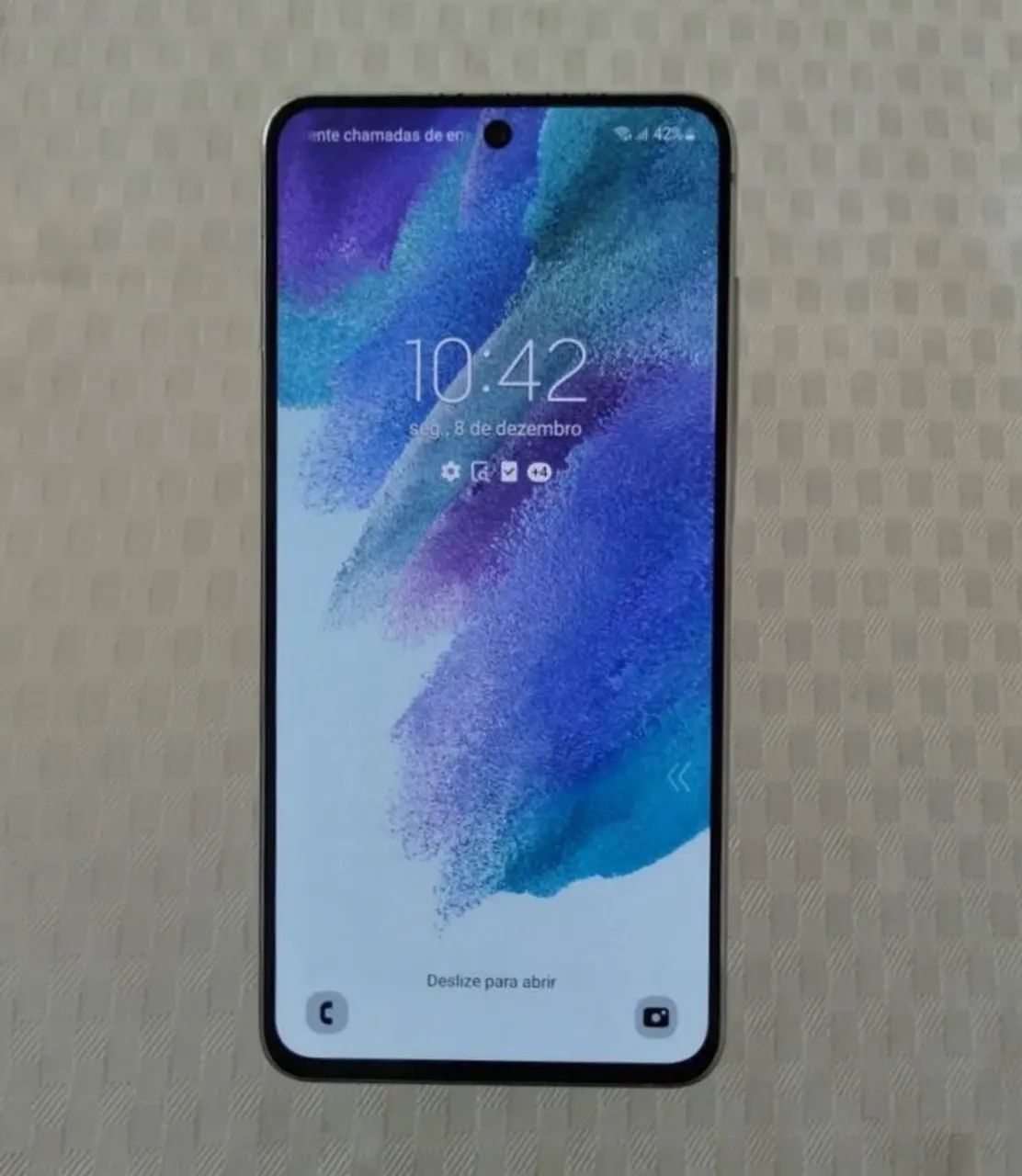 Vendo Samsung s21 branco usado. - Foto 4