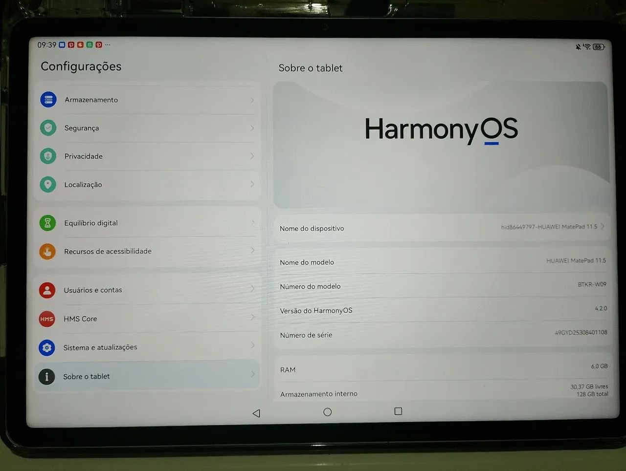 Tablet HUAWEI Matepad 11.5