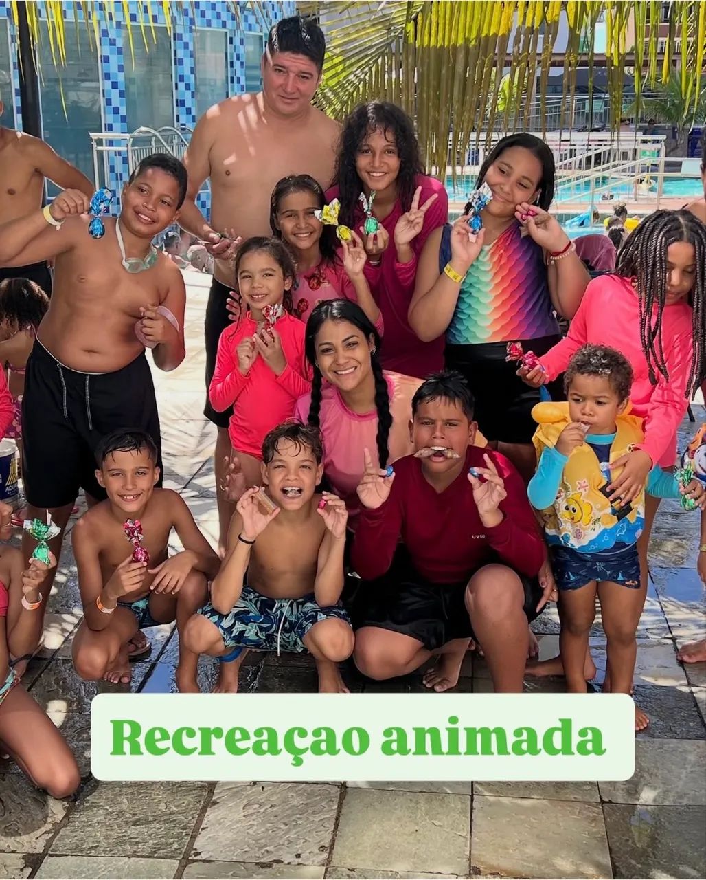 Recreação Infantil e Pool Party - 02 horas