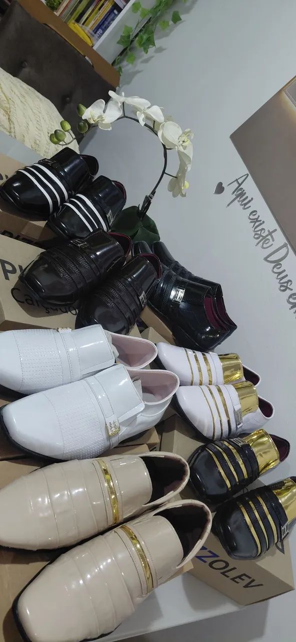 Sapato social branco n 40 e 41 - Foto 5