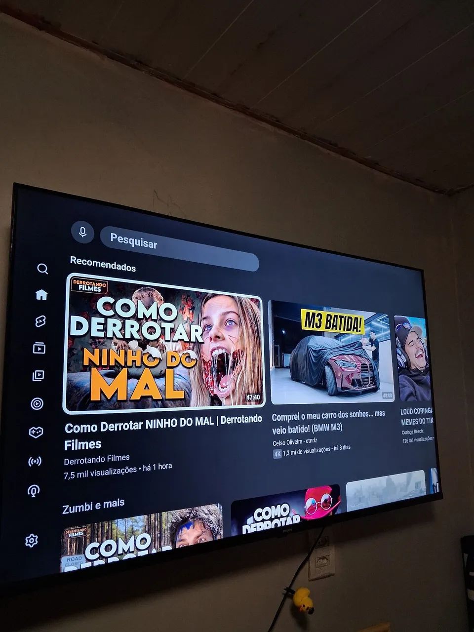 Smart Tv 50 polegadas  4K - Foto 2