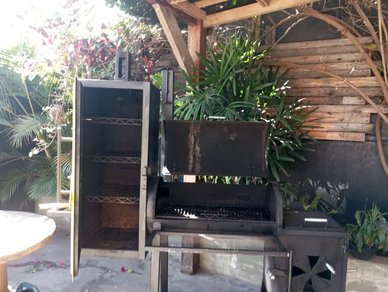 Pitsmoker offset com forno! - Foto 3