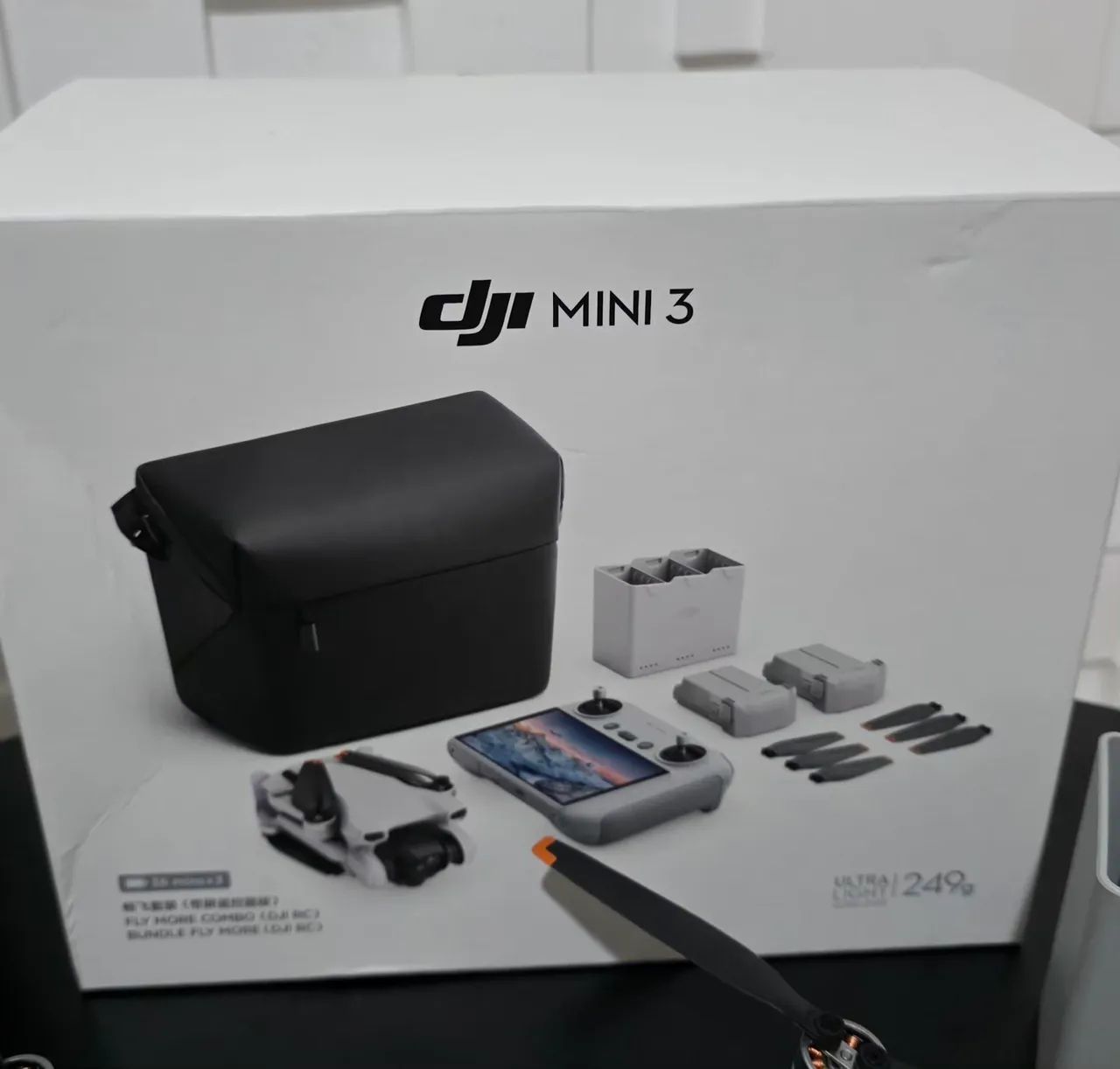 Dji mini 3 fly more combo, 8h de uso