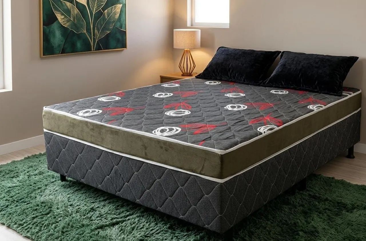 Cama casal box nova direto de fabrica. - Foto 3