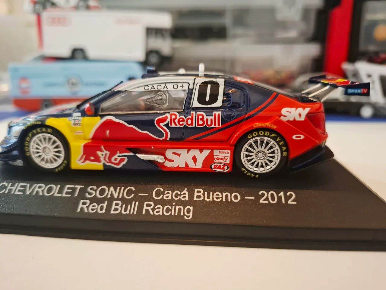 Miniatura Chevrolet Sonic Stock Car-Red Bull Racing!!! - Foto 4