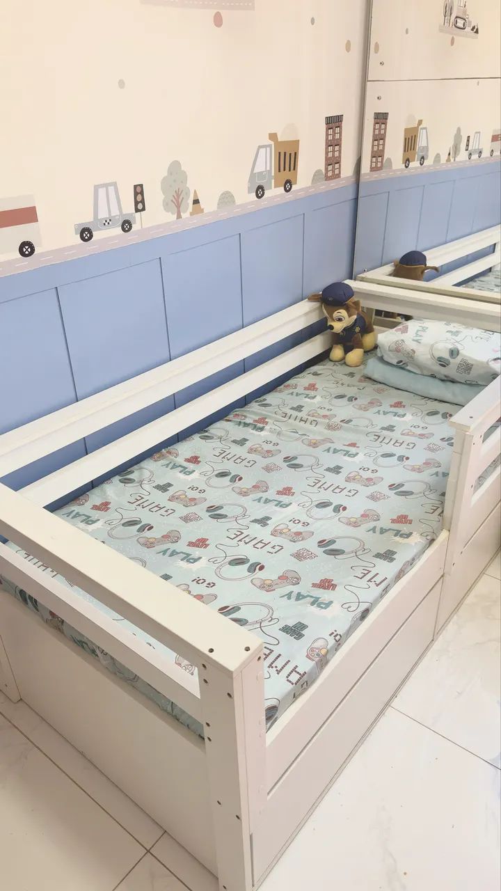 Camas MDF infantil com colchão  - Foto 3