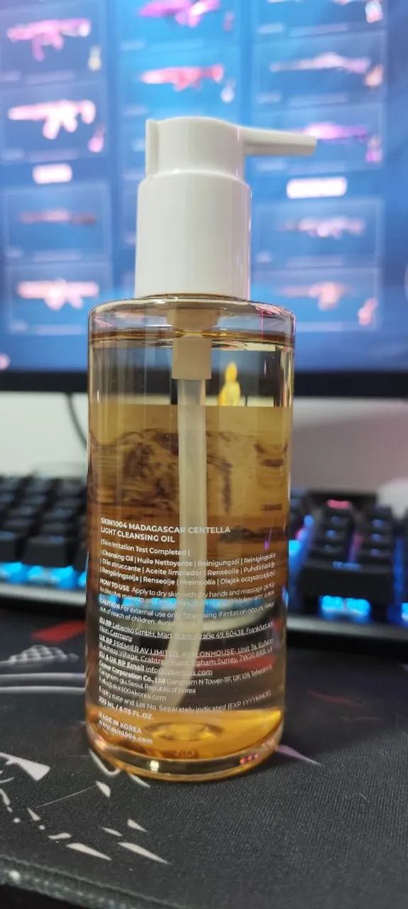 Centella light cleasing oil 200ML, original - Foto 2