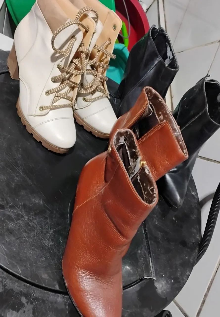 Lindas botas femininas n 36.  - Foto 2